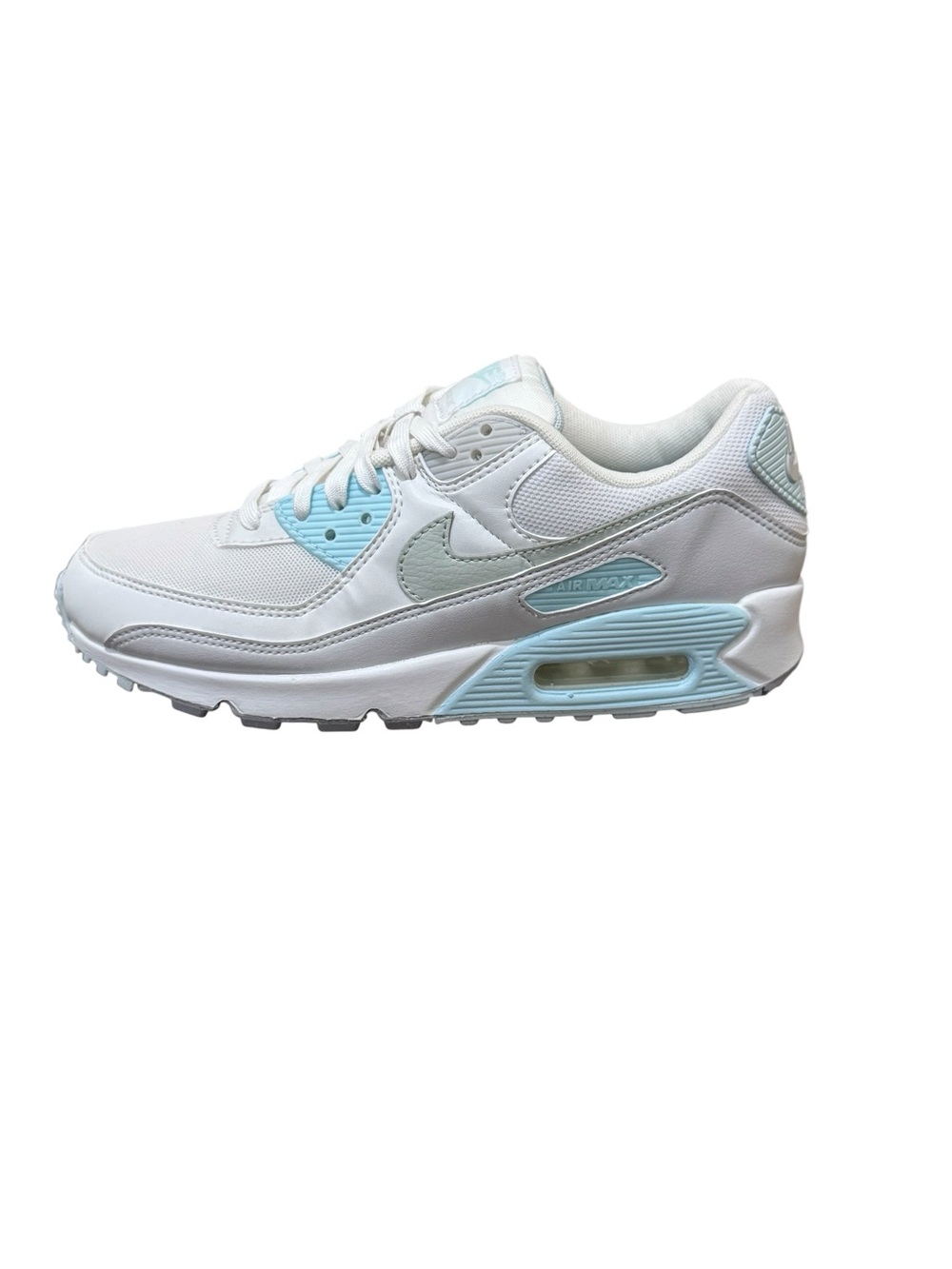 Nike Women's  Air Max 90 "White Glacier Blue" SKU(DH8010-104)  Size 8